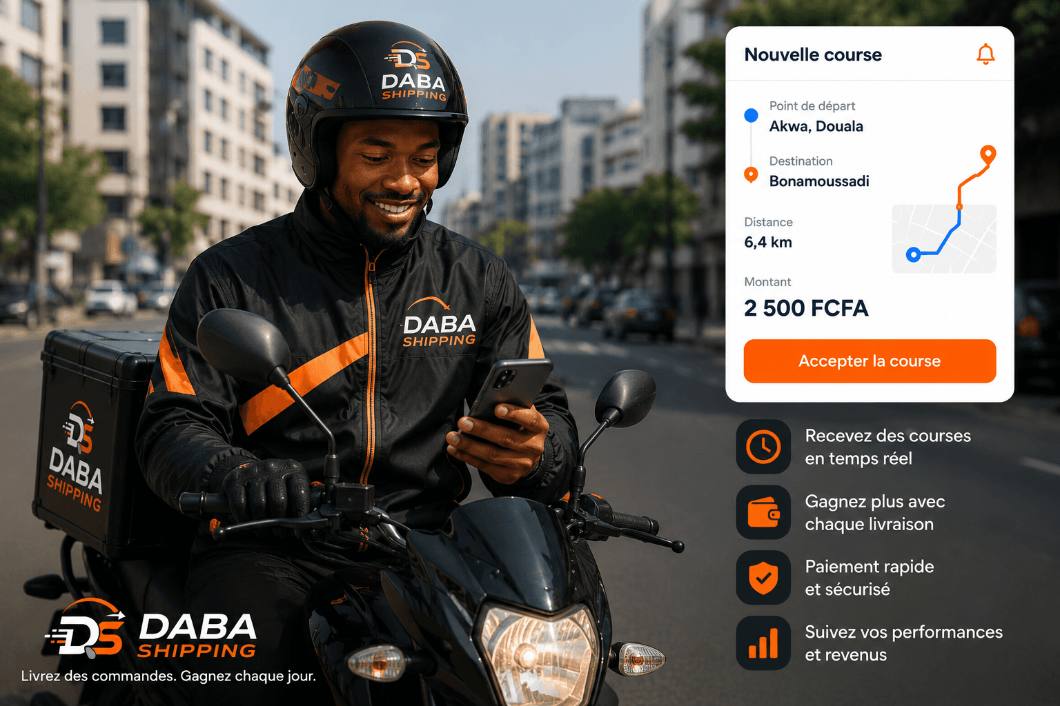 Livreur Daba Shipping
